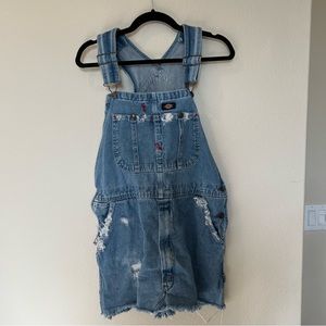Vintage Dickies Overall Denim Dress